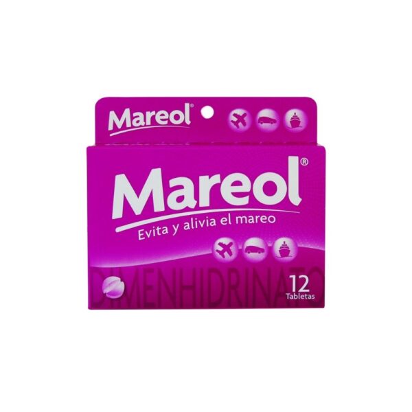 Mareol - Antinareo Dimenhidrinato 12 Tab