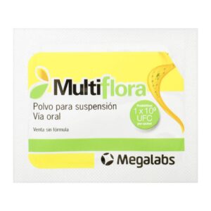 Multiflora Probiotic 1x109 Ufc 14 Sobres Para Digestión