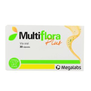 Multiflora Probioticos 30 Cápsulas Digestion Y Defensas