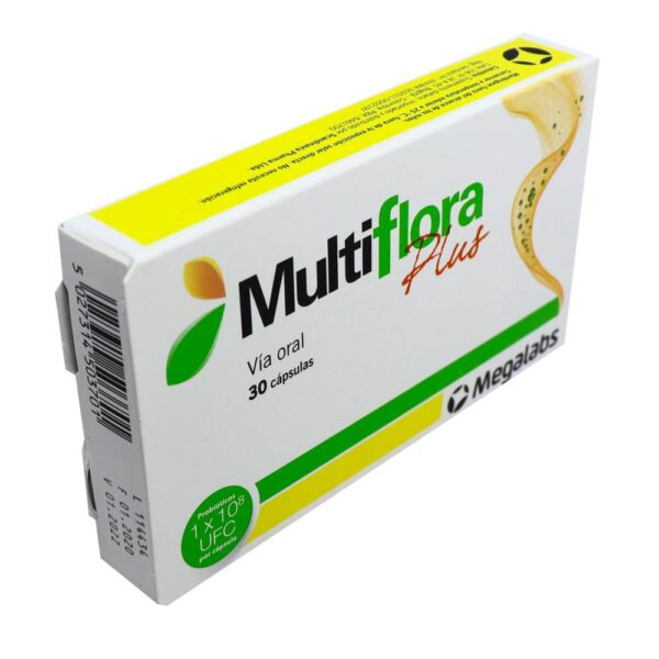 Multiflora Probioticos 30 Cápsulas Digestion Y Defensas - Imagen 2