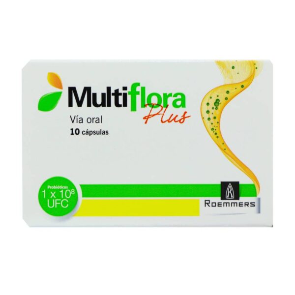 Multiflora Plus Probioticos 10 Cápsulas
