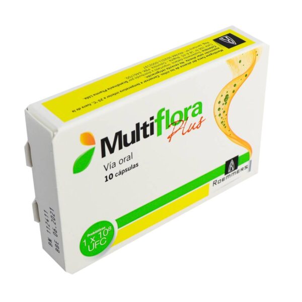 Multiflora Plus Probioticos 10 Cápsulas - Imagen 2