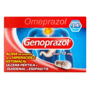 Genoprazol 10 Mg 14 Cápsulas