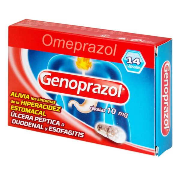 Genoprazol 10 Mg 14 Cápsulas - Imagen 2