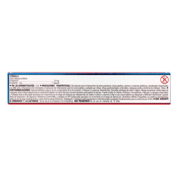 Genoprazol 10 Mg 14 Cápsulas - Imagen 3