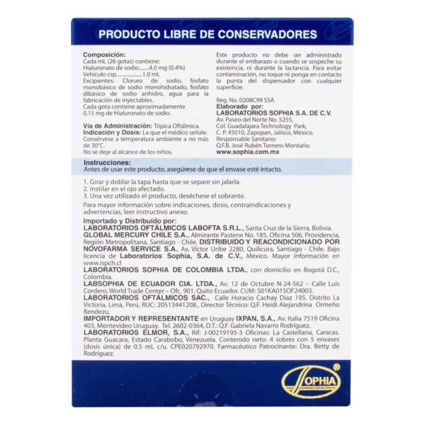 Lagricel Ofteno Solución 10 Ml - Imagen 3