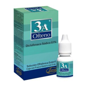 Diclofenaco Oftálmico 3-a Ofteno 5 Ml