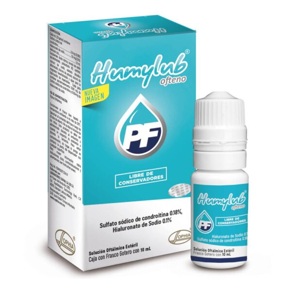 Humylub Ofteno Pf 10Ml Oftálmico Sin Conservadores