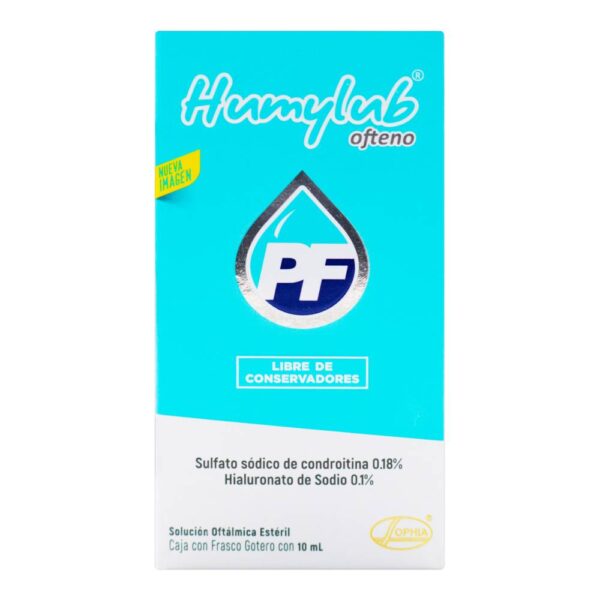 Humylub Ofteno Pf 10Ml Oftálmico Sin Conservadores - Imagen 2