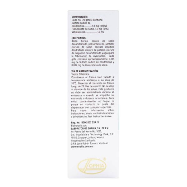 Humylub Ofteno Pf 10Ml Oftálmico Sin Conservadores - Imagen 3