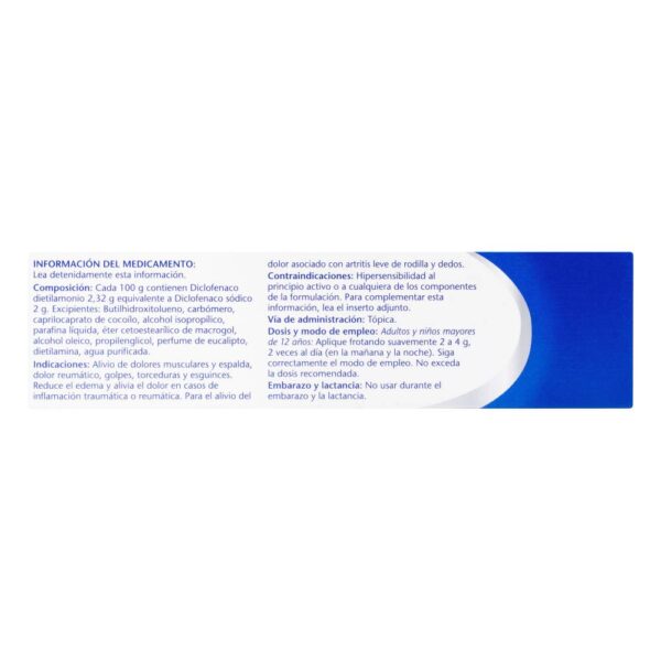 Voltaren Forte 12 Horas 100 G - Imagen 3