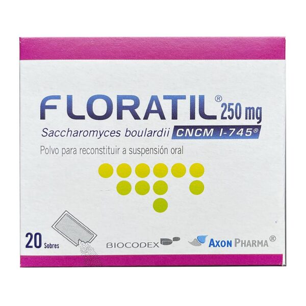 Floratil 250 Mg 20 Sobres - Imagen 2