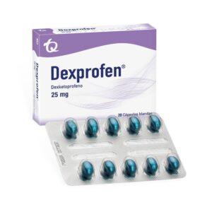 Dexprofen Ketoprofeno 25 Mg 20 Capsulas
