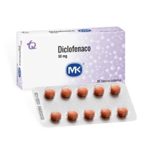 Diclofenaco Mk 50 Mg 20 Tabletas