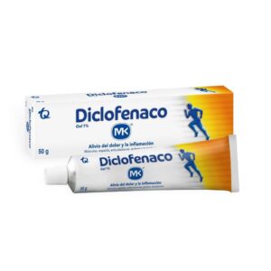 Diclofenaco Gel Mk 1% 50 G Antiinflamatorio Tópico