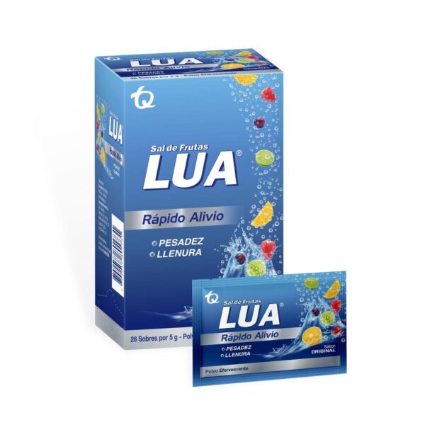 Sal De Frutas Lua Original 26 Sobres - Alivio De La Pesadez