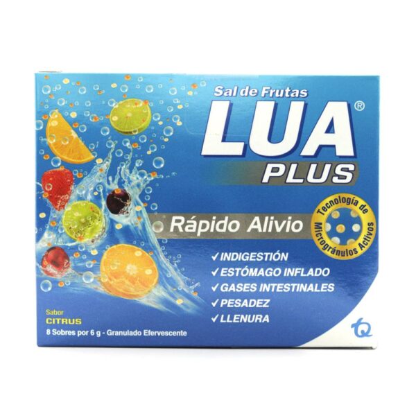 Sal De Frutas Lua Plus 8 Sobres