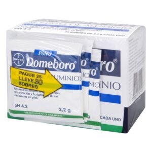 Domeboro Sobres Acetato De Aluminio Alivio De Picaduras