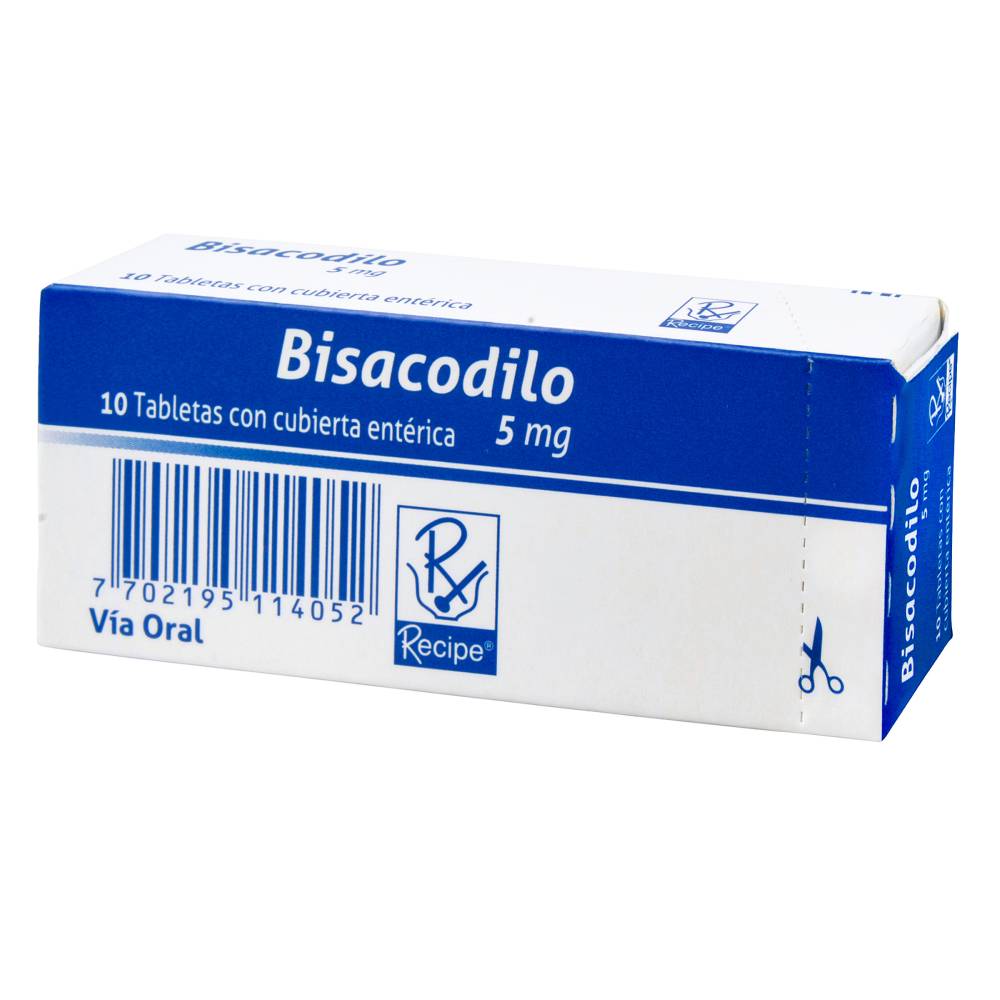 Bisacodilo 5 Mg 10 Tabletas Busie