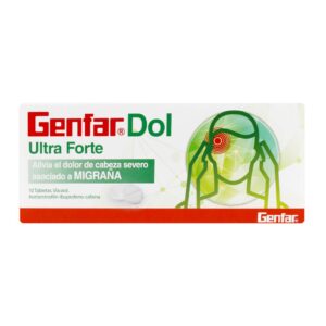 Alivia El Dolor De Cabeza Severo Genfar Dol 10 Tabletas