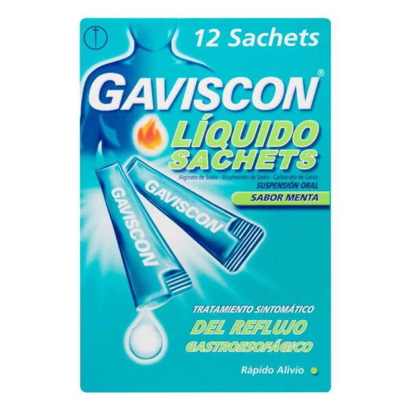 Gaviscon Suspensión Menta 12 Sobres