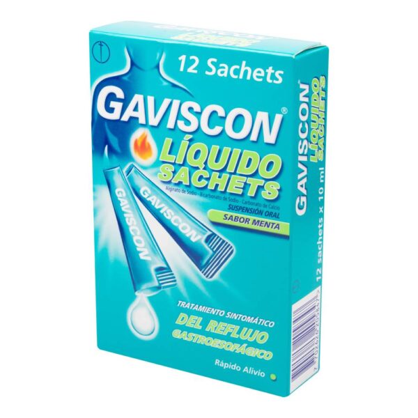 Gaviscon Suspensión Menta 12 Sobres - Imagen 2