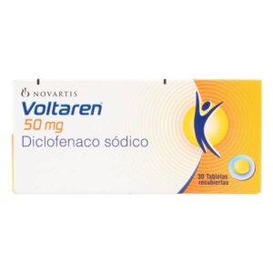 Voltaren 50 Mg 3 Blister 10 Tabletas