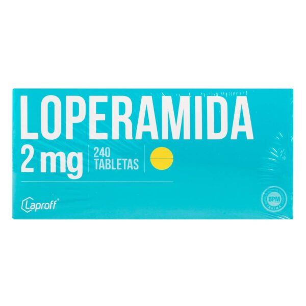 Loperamida 2 Mg 240 Tabletas Laproff - Imagen 2