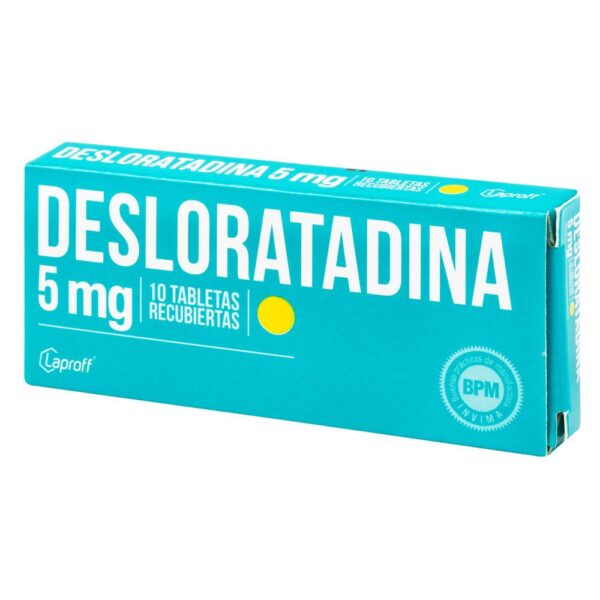 Desloratadina Laproff 5 Mg 10 Tabletas Antihistamínico - Imagen 2