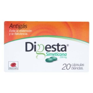 Simeticona Tabletas Digesta 250 Mg