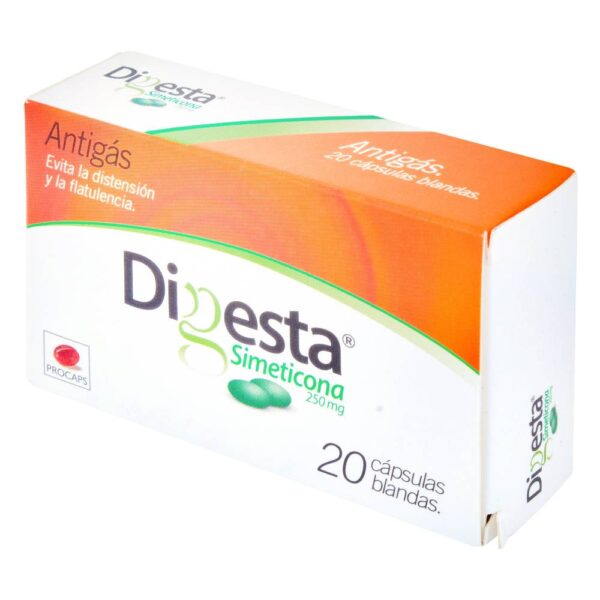 Simeticona Tabletas Digesta 250 Mg - Imagen 2