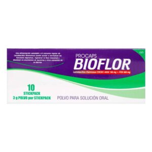 Bioflor Polvo Solucion Oral 3 Gr 10 Unidades