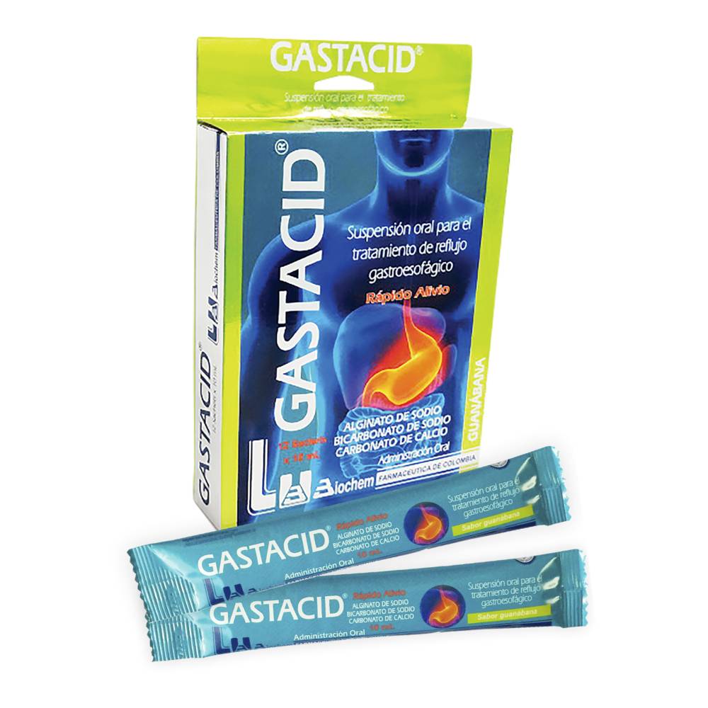 Gastacid Guanabana 12 Sobres - Imagen 2