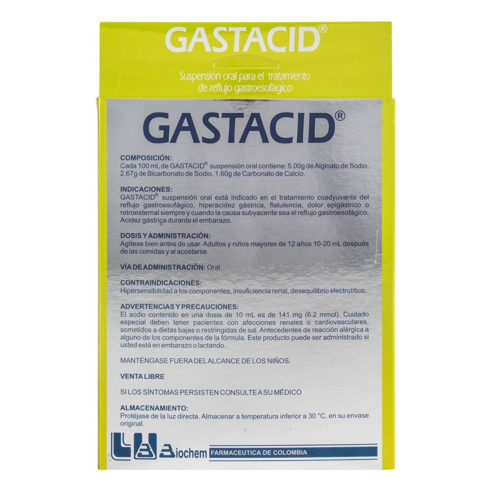 Gastacid Guanabana 12 Sobres - Imagen 3