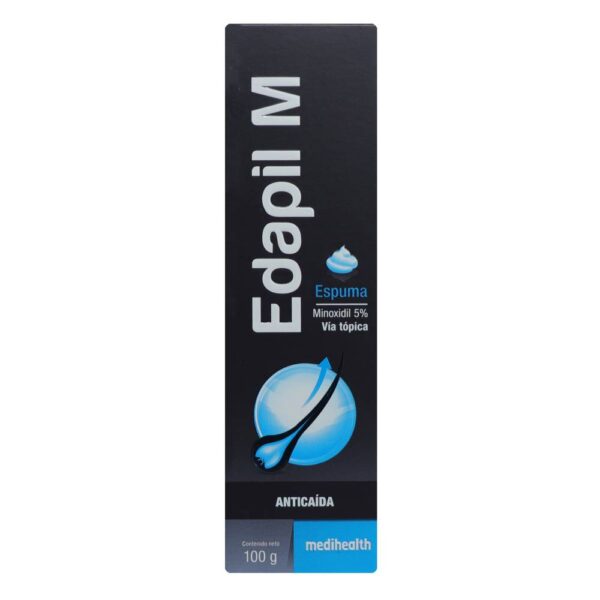 Minoxidil 5% Edapil M Espuma 100g Alopecia Androgenética
