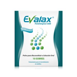 Polietilenglicol Evalax Polvo 10 Sobres