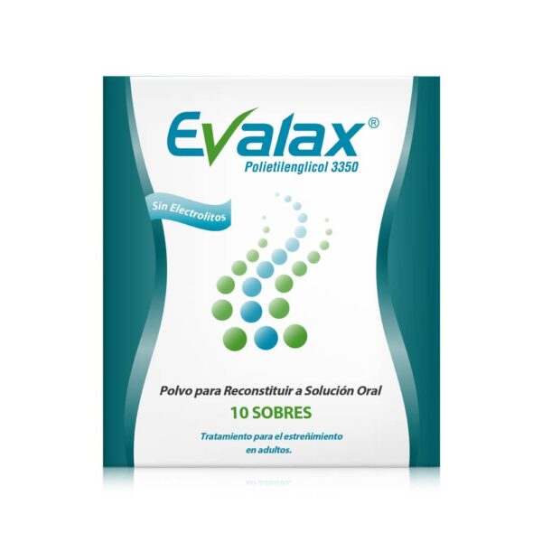 Polietilenglicol Evalax Polvo 10 Sobres