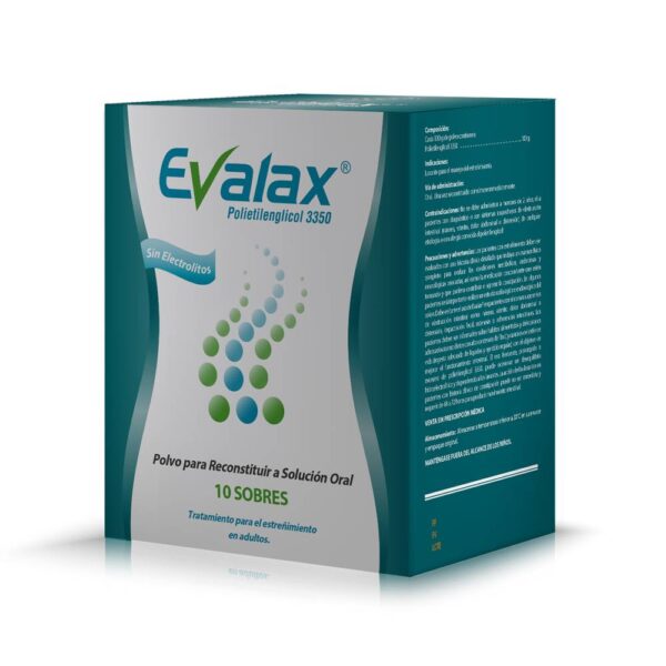 Polietilenglicol Evalax Polvo 10 Sobres - Imagen 2