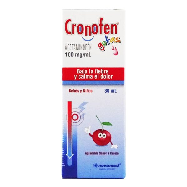 Cronofen Gotas Cereza 30 ml - Imagen 2