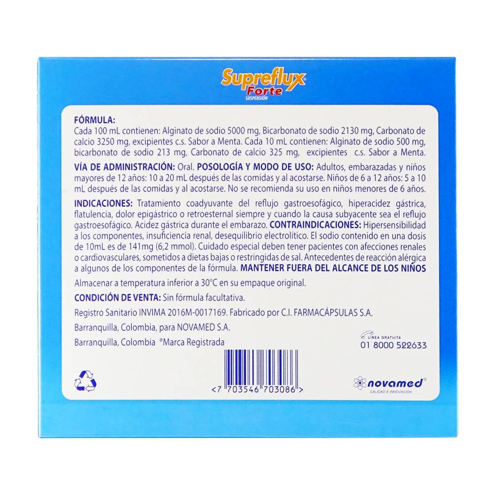 Supreflux Forte 12 Sobres - Imagen 3