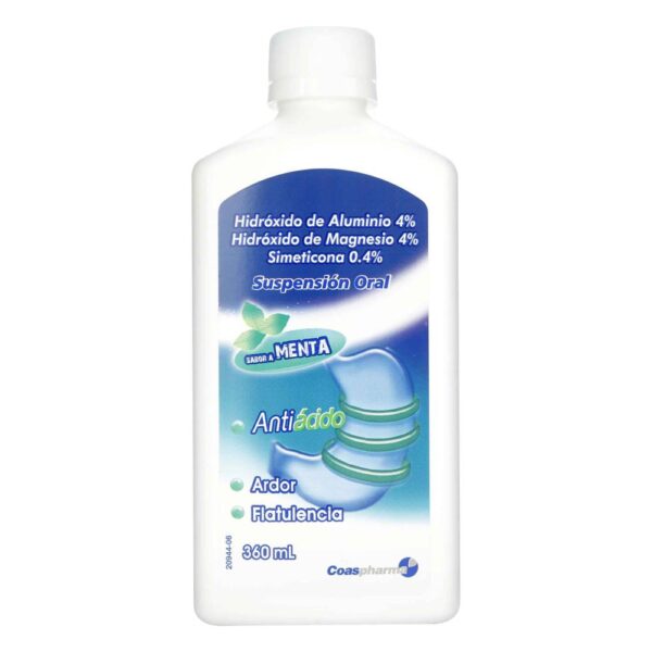 Hidroxido Aluminio Simeticona Hid. Magnesio 360 ml