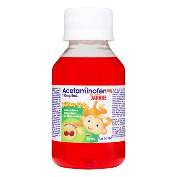 Acetaminofén La Sante Jarabe 90 Ml