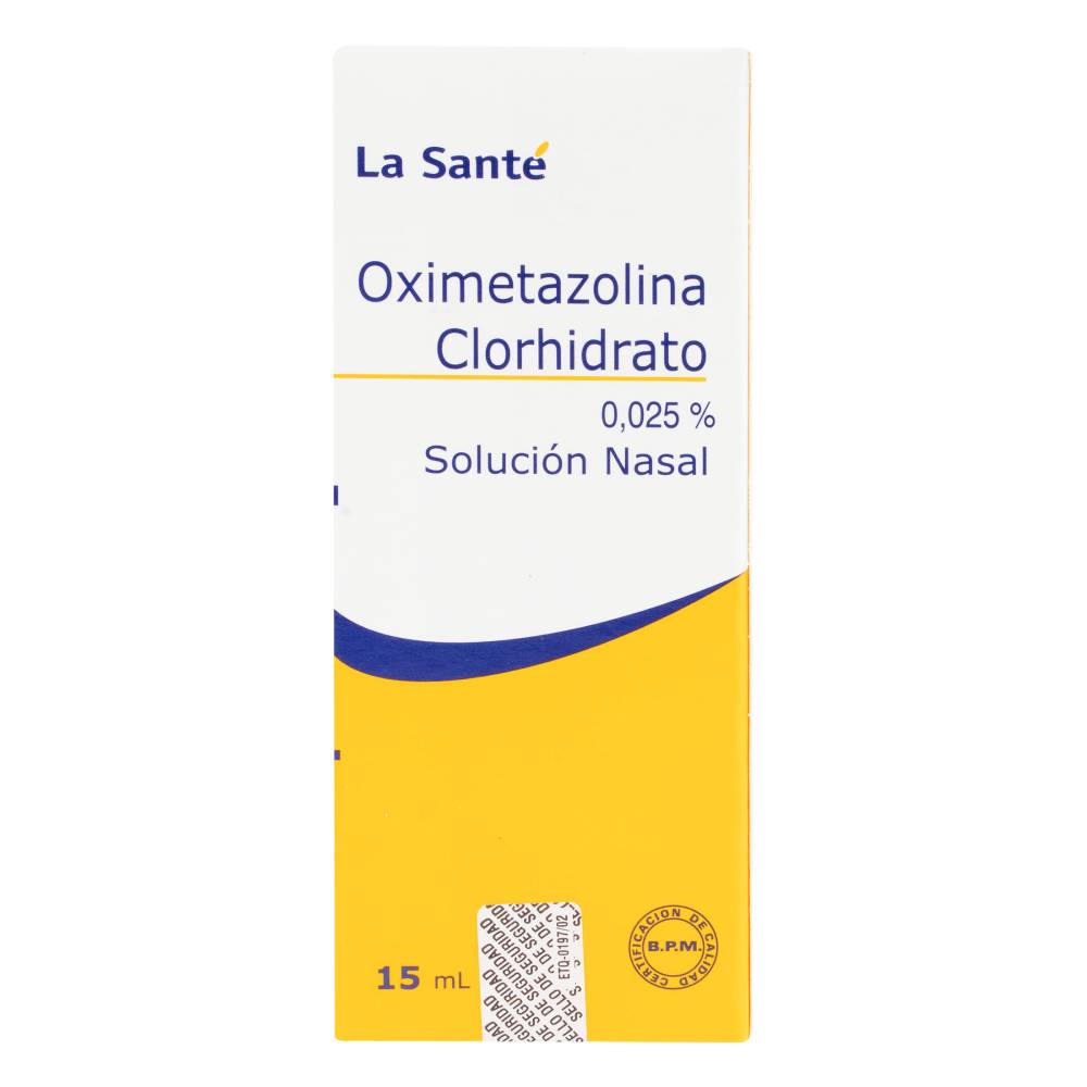 Oximetazolina Lasante 15 Ml Alivio De Congestión