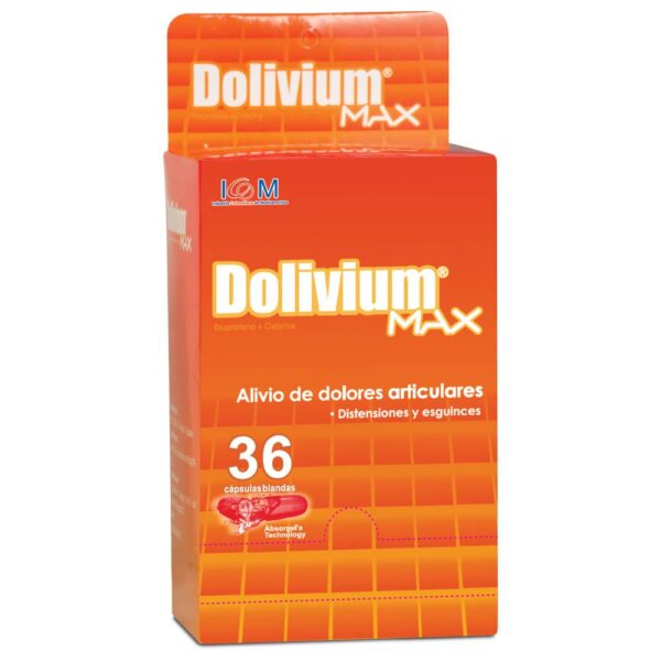 Dolivium Max 200/30 36 Cápsulas Blandas