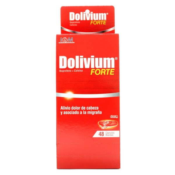 Dolivium Forte 400/60mg 48 Cápsulas Blandas