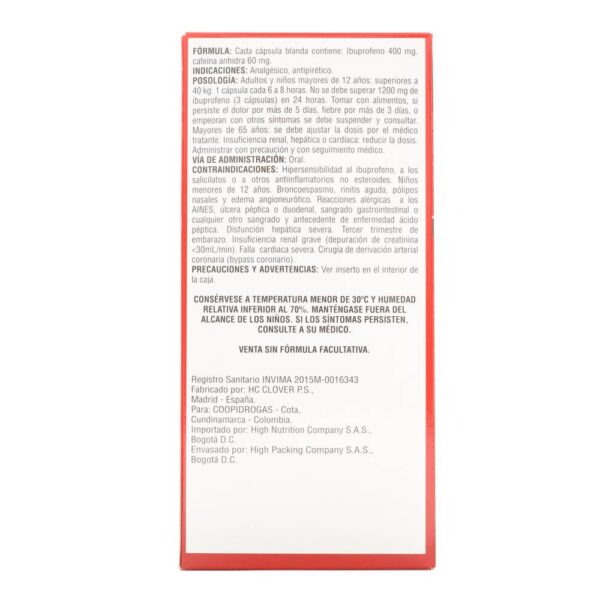 Dolivium Forte 400/60mg 48 Cápsulas Blandas - Imagen 3