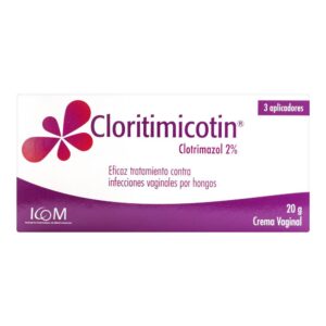 Clotrimazol 2% Cloritimicotin Aplicador 20 Gr