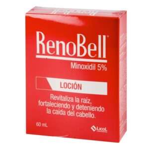 Minoxidil Renobell 5% 60ml Fortalece Raíz Capilar