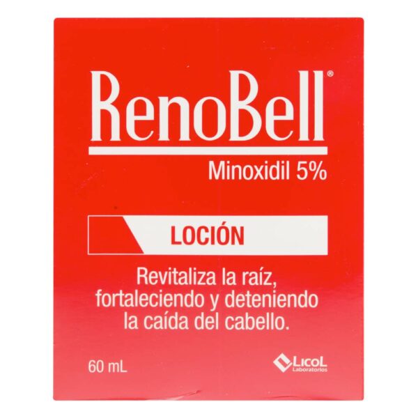 Minoxidil Renobell 5% 60ml Fortalece Raíz Capilar - Imagen 2