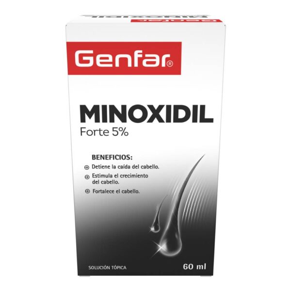 Minoxidil Genfar 5% 60 Ml – Estimula Crecimiento Capilar
